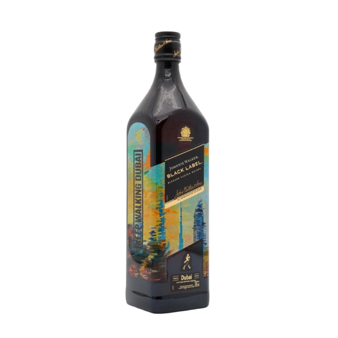 Buy Johnnie Walker Black Label Unveils AI Designed Dubai 1L Online In Lebanon