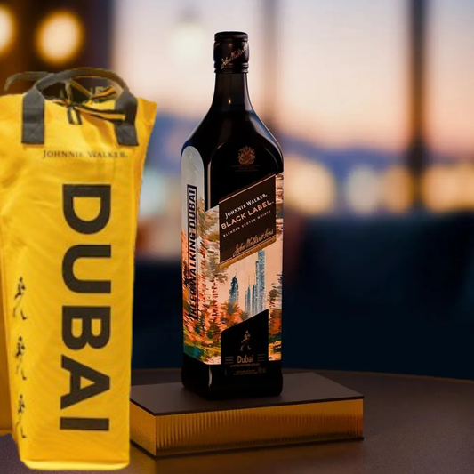 Buy Johnnie Walker Black Label unveils ai designed dubai 1 litre