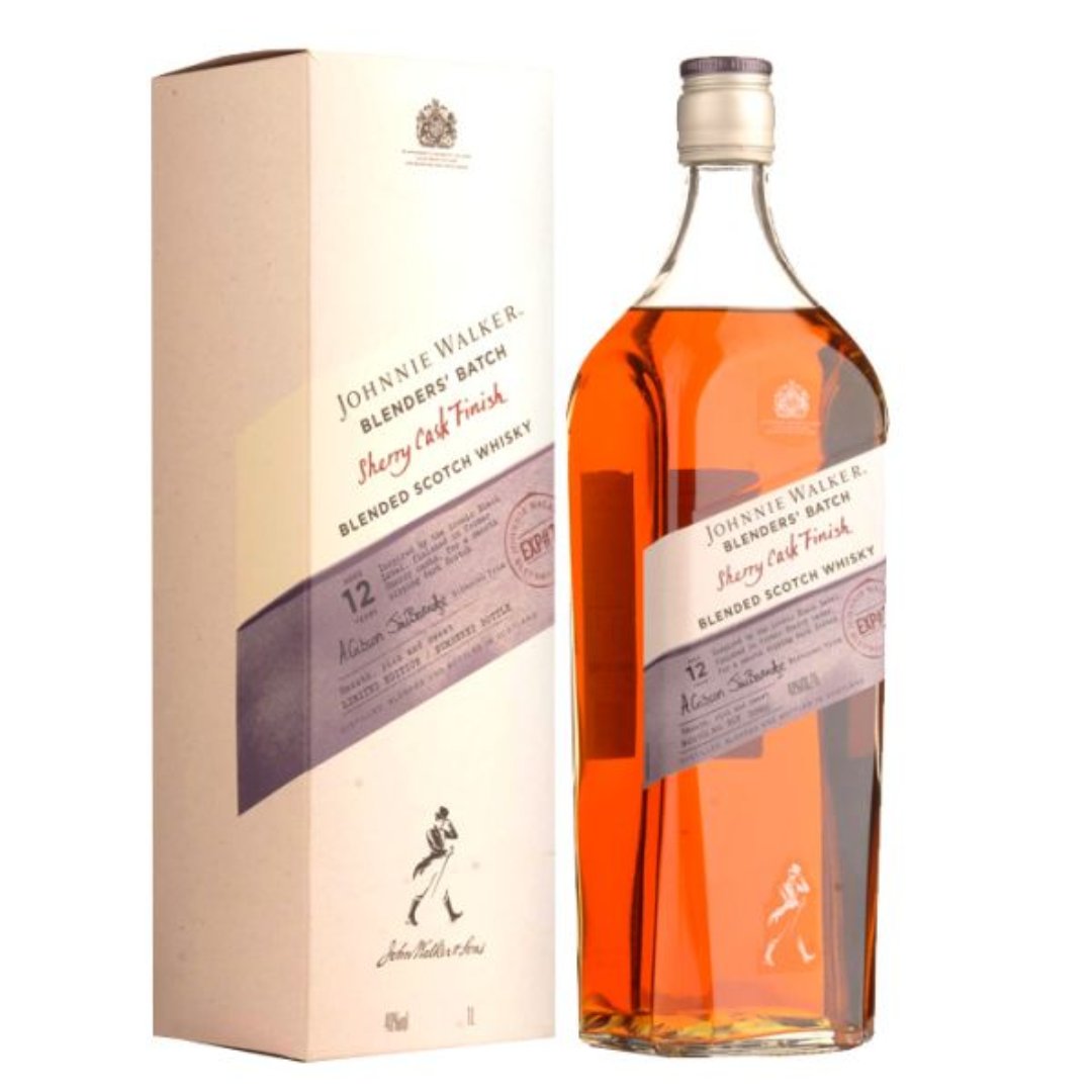 Johnnie Walker Blender’s Batch Sherry Cask Finish 12 Years-Old 1L Blended Scotch Whisky Lebanon

