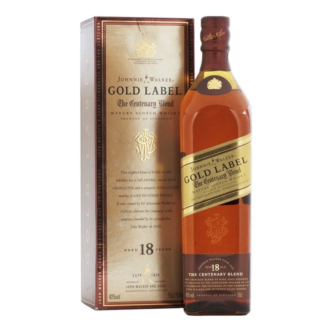 ohnnie Walker Gold Label Centenary Blend 18 Years-Old 75CL Blended Scotch Whisky Lebanon
