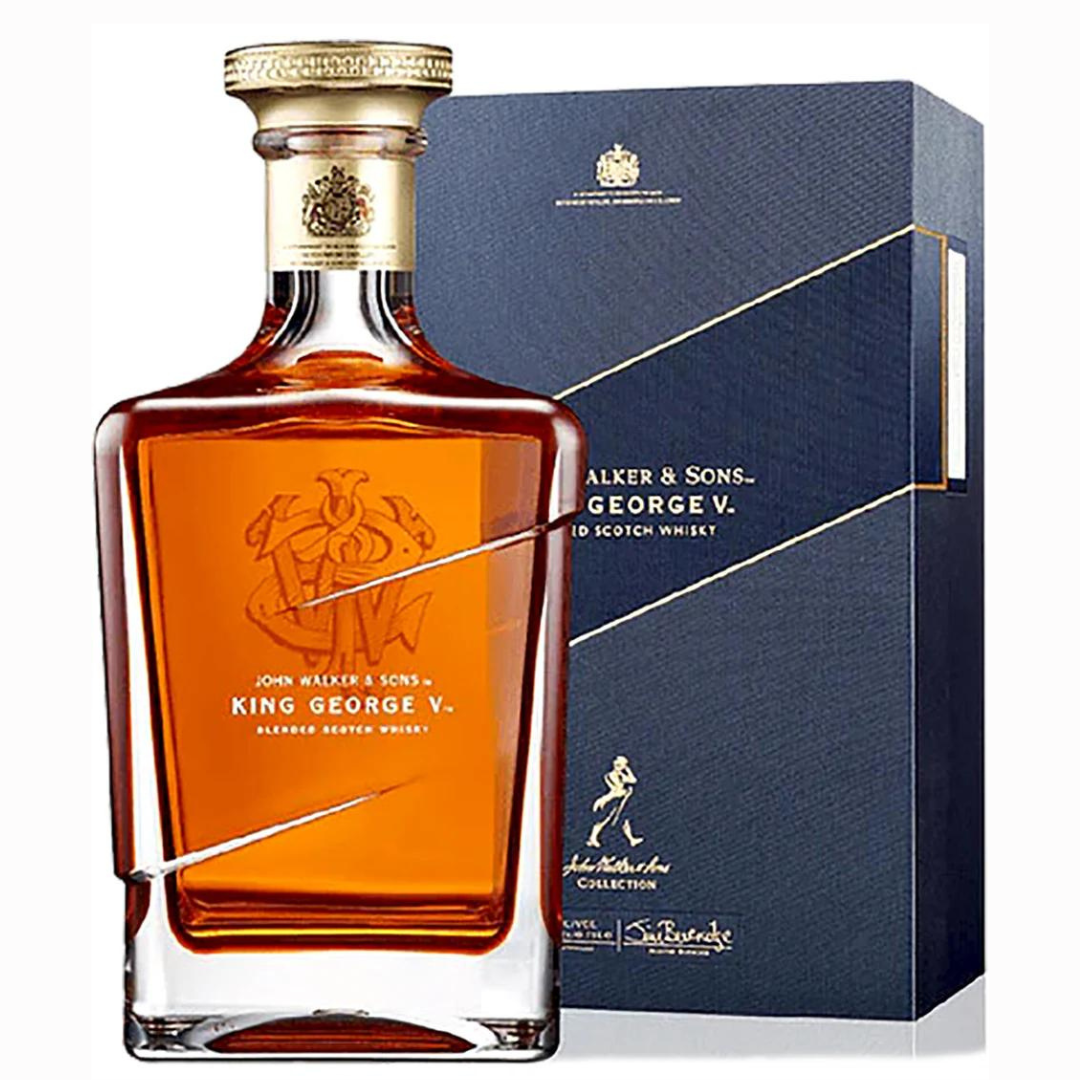 Johnnie Walker King George V Blended Scotch Whisky 750ml luxury bottle