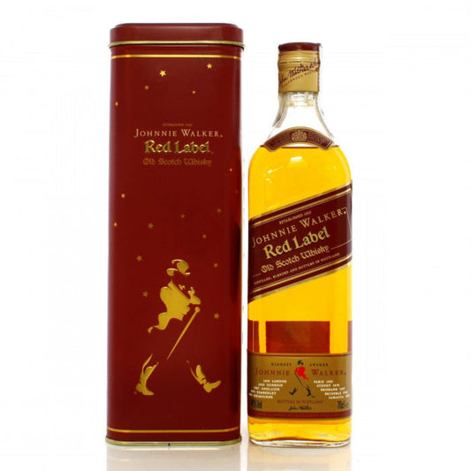 Johnnie Walker Red Label 75cl Old Edition Vintage Scotch Whisky Lebanon