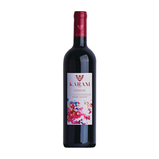 Karam Wines Maison Red Wine 75 cl Lebanese red wine bottle