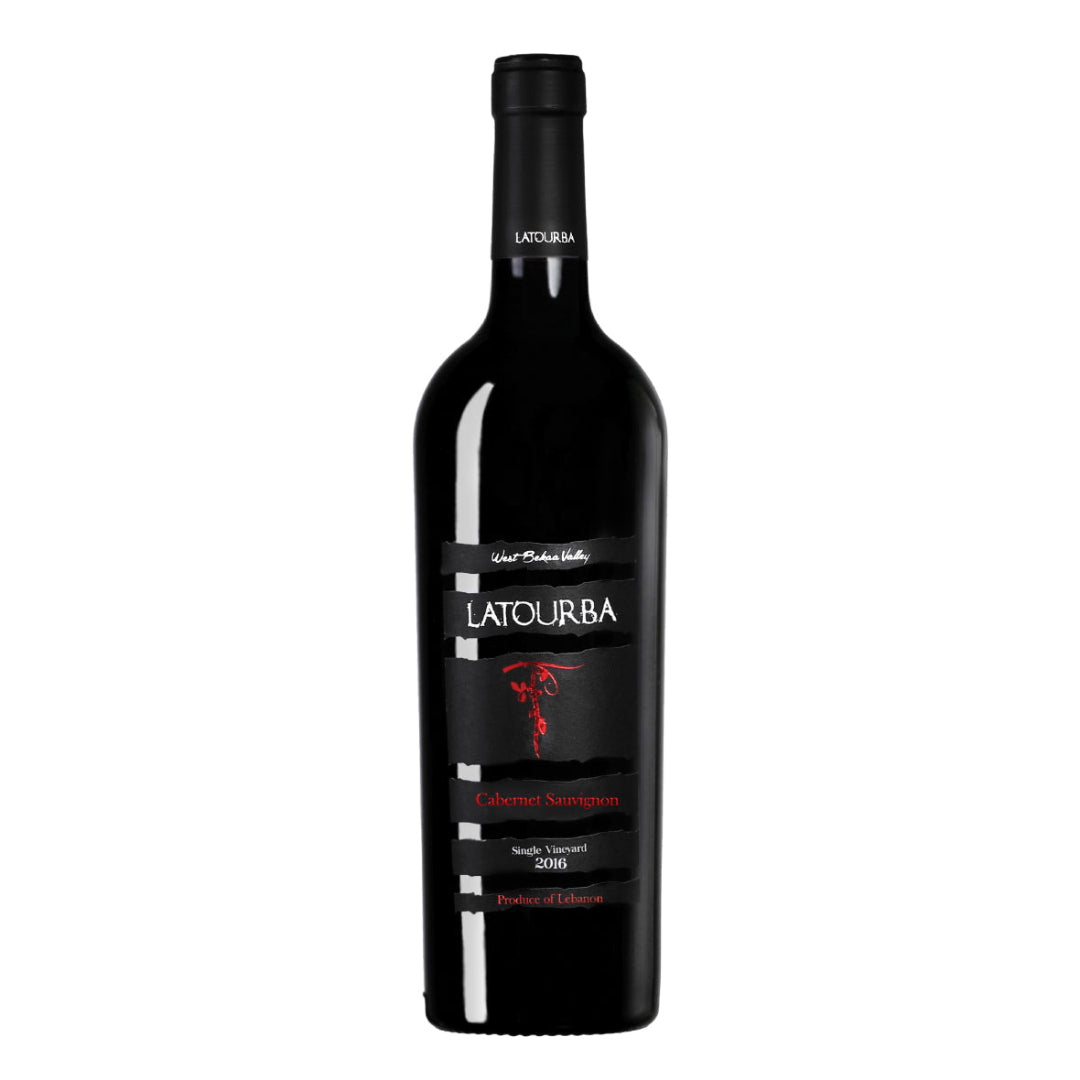 Latourba Cabernet Sauvignon Red Wine 2018 75 cl Lebanese wine bottle
