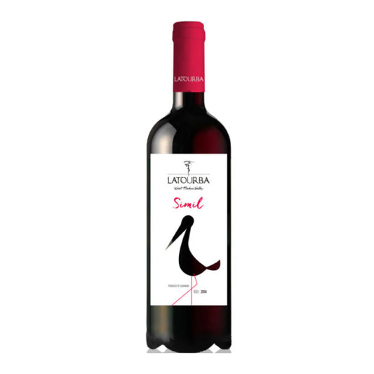 Latourba Simil Red Wine 75 cl Lebanese red blend wine bottle