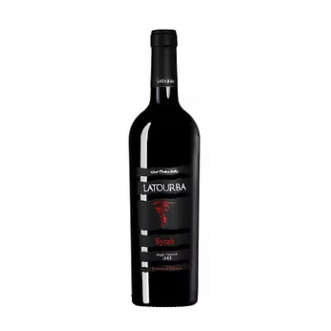 Latourba Syrah Red Wine 2018 75 cl Lebanese wine bottle

