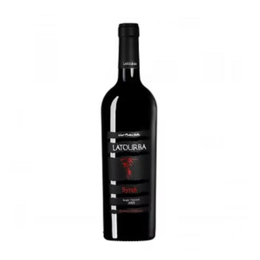 Latourba Syrah Red Wine 2018 75 cl Lebanese wine bottle

