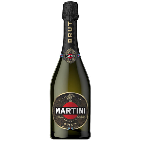 Martini Brut 75 cl Italian sparkling wine bottle

