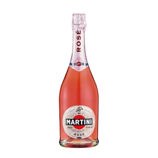 Bottle of Martini Rosé Sparkling Wine 750ml – elegant Italian pink bubbly with fresh berry flavors