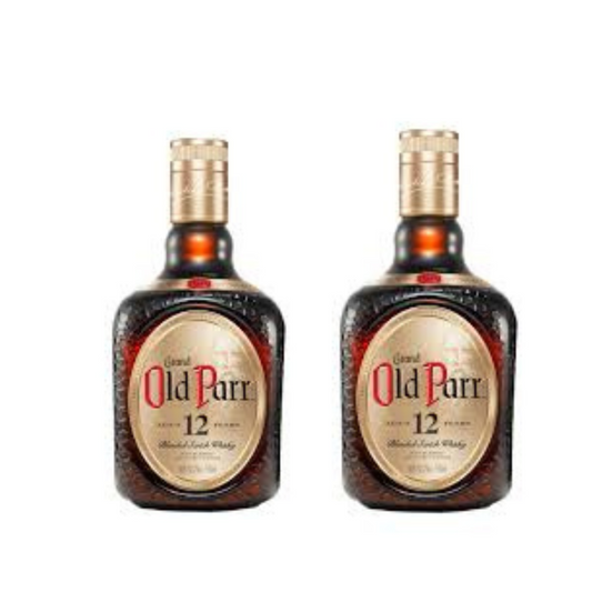 Bottle of Old Parr 12 Years Old Blended Scotch Whisky, 1 Litre