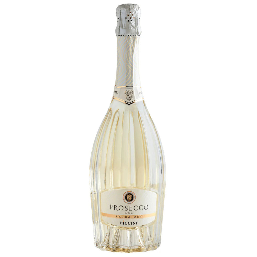 Piccini Prosecco DOC Venetian Dress Extra Dry 75 cl sparkling wine bottle