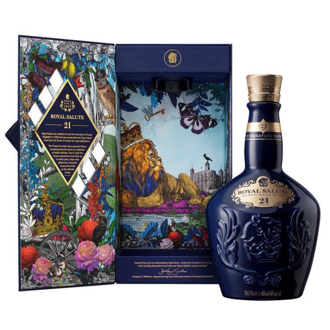 ROYAL SALUTE 21 YO THE SIGNATURE BLEND