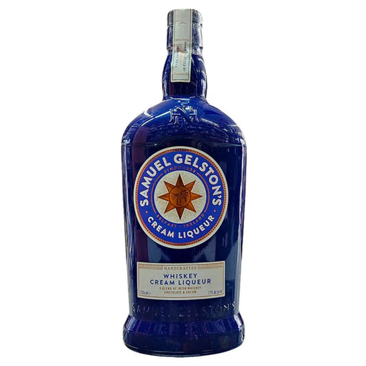 Samuel Gelston’s Irish Cream Liqueur 70cl bottle – Irish whiskey cream available in Lebanon