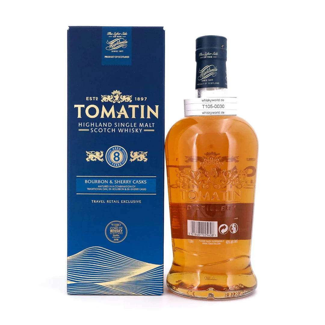 Tomatin 8 Year Old Single Malt Scotch Whisky 70cl bottle available in Lebanon