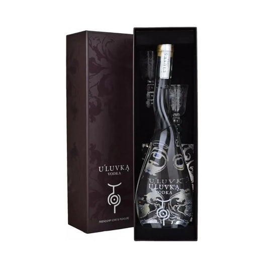 Buy Uluvka Vodka 70 cl + gift pack online in lebanon