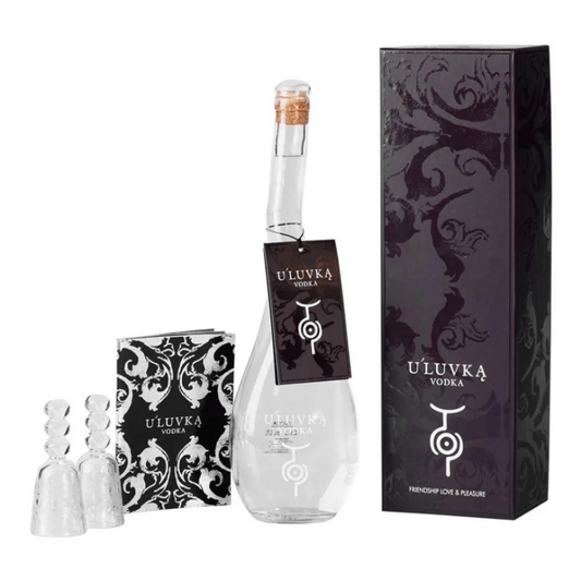 Buy Uluvka Vodka 70 cl + gift pack online in lebanon
